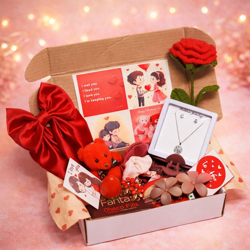 valentine hamper for her