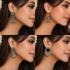 Royal Oxidized Earring Combo